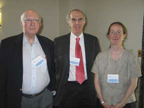 2004-2005 Award receipents Jahiel, Aronson, and McElroy