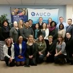 Alan Cobo-Lewis (far right second row) at the AUCD New Directors' Orientation - 2016