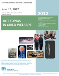 Download the Child Welfare Conference brochure here.
