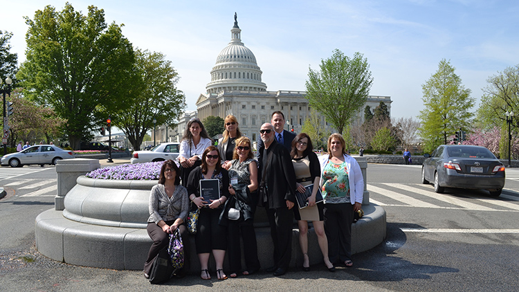 2013 LEND trainees in Washington DC to attend Disability Policy Seminar.