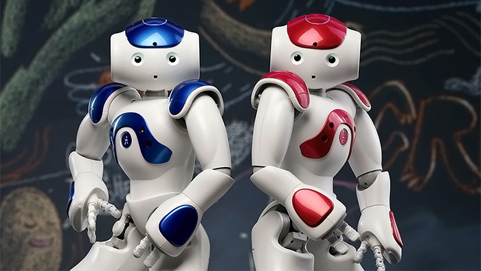 NAO, the humanoid robots.