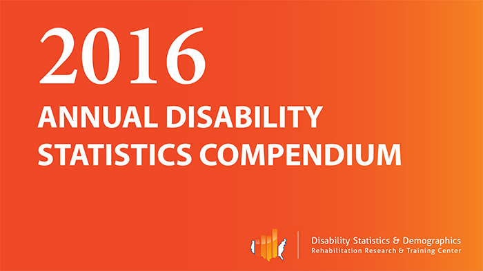 2016 Annual Disability Statistics Compendium.