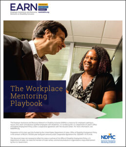 The Workplace Mentoring Playbook cover.