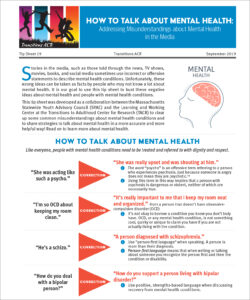 Download How to Talk about Mental Health (PDF).